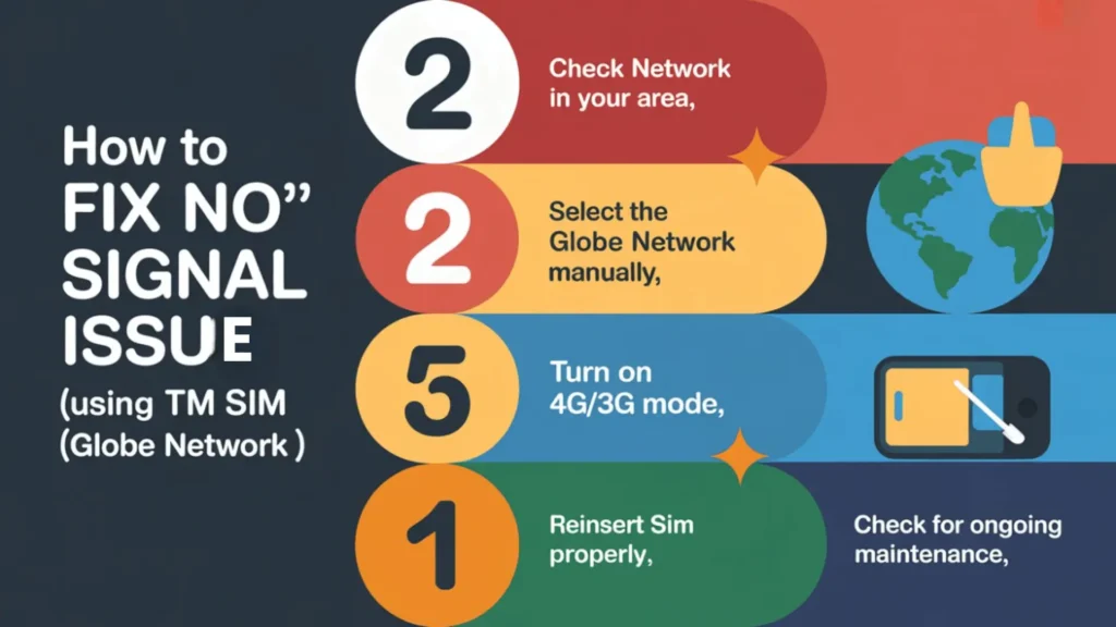 Fix TM Sim No Signal 2026 | Use Diagnostic Codes 5 TM SIM No Signal With Globe Network