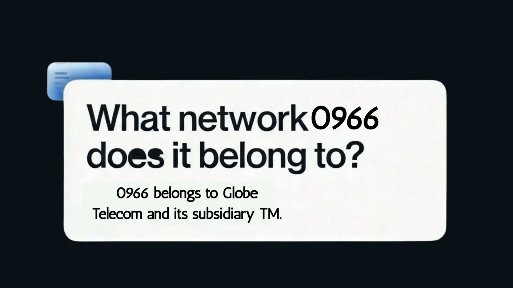 0966 what network? 0966 belongs to Globe and TM.