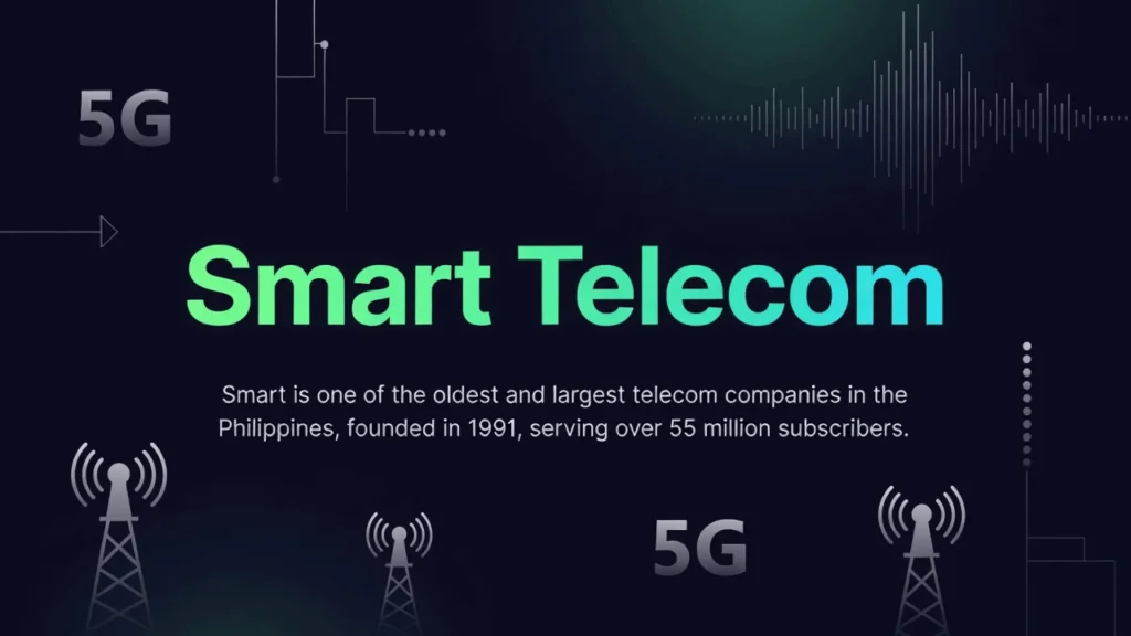 Smart Communications one of the oldest and largest telecom providers in the Philippines