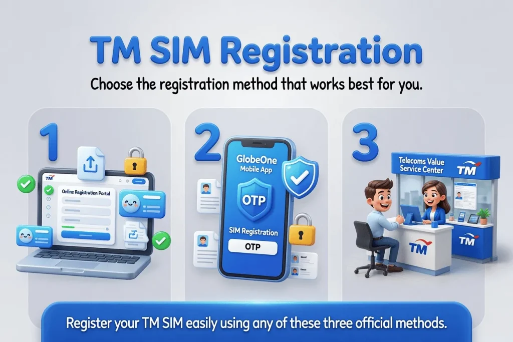 TM SIM Registration
